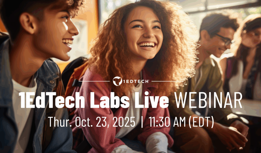 An action-oriented conversation about what 1EdTech can be doing to help education with the AI transition